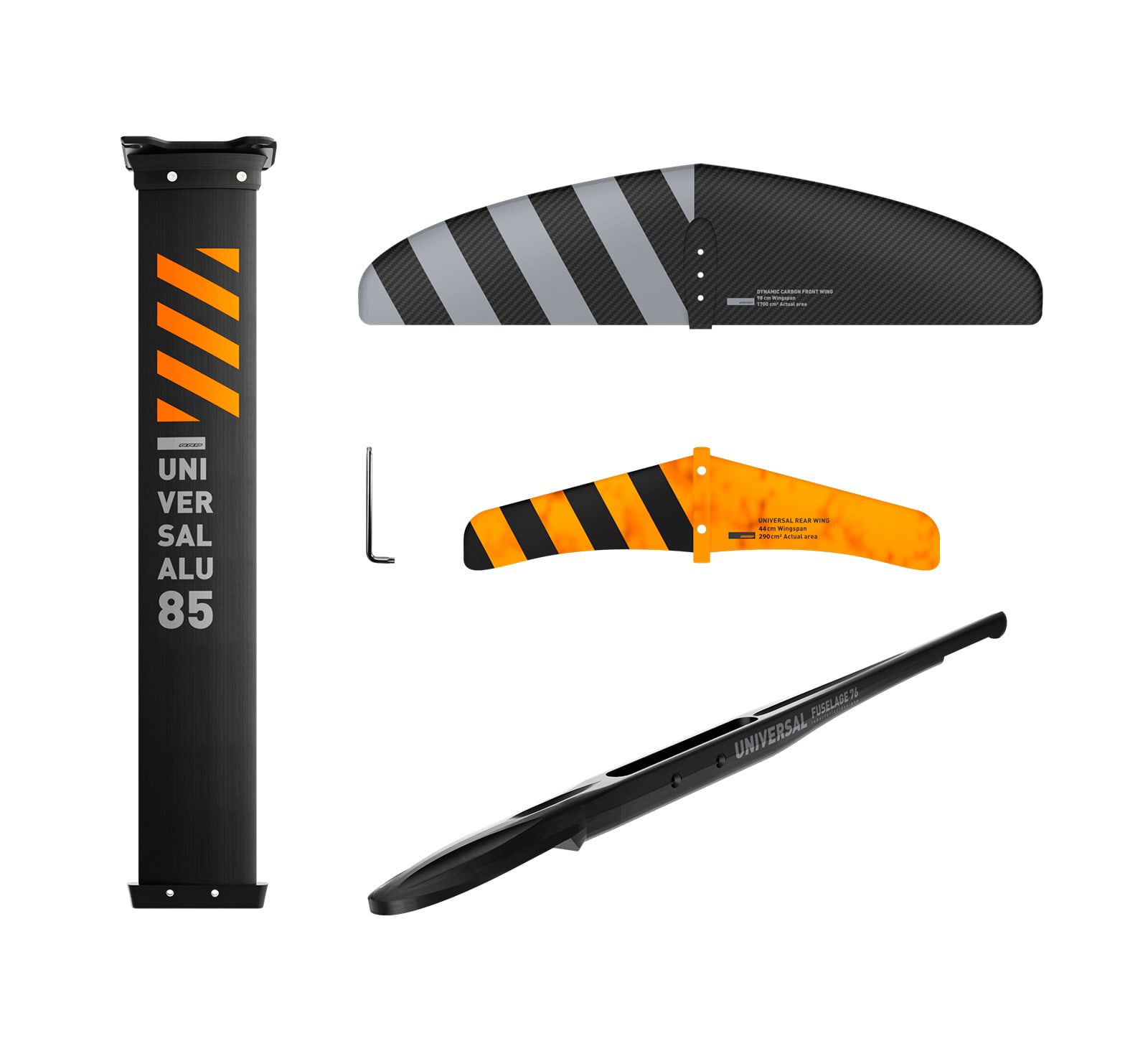 komplet dynamic sw alu set 2000 rrd y26 windsrufing karlin